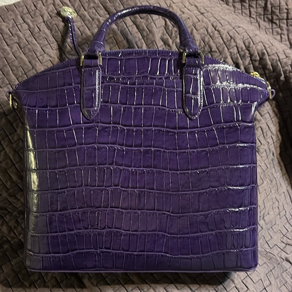 NWT Brahmin Large Duxbury Satchel 100 percent leather - Picture 3 of 6